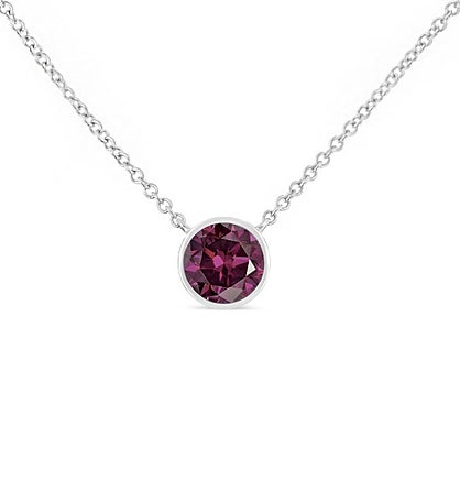 925 Sterling Silver Solitaire Pendant