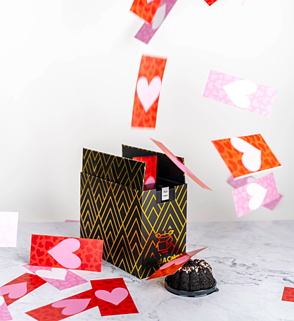 Valentine's Gold Luxury Love Shower Bundle