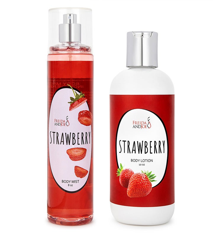 Strawberry Body Mist & Lotion Set