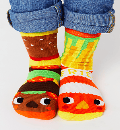 Burger & Fries Pals Socks