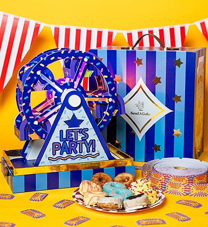 Party Time Ferris Wheel With Mini Donuts