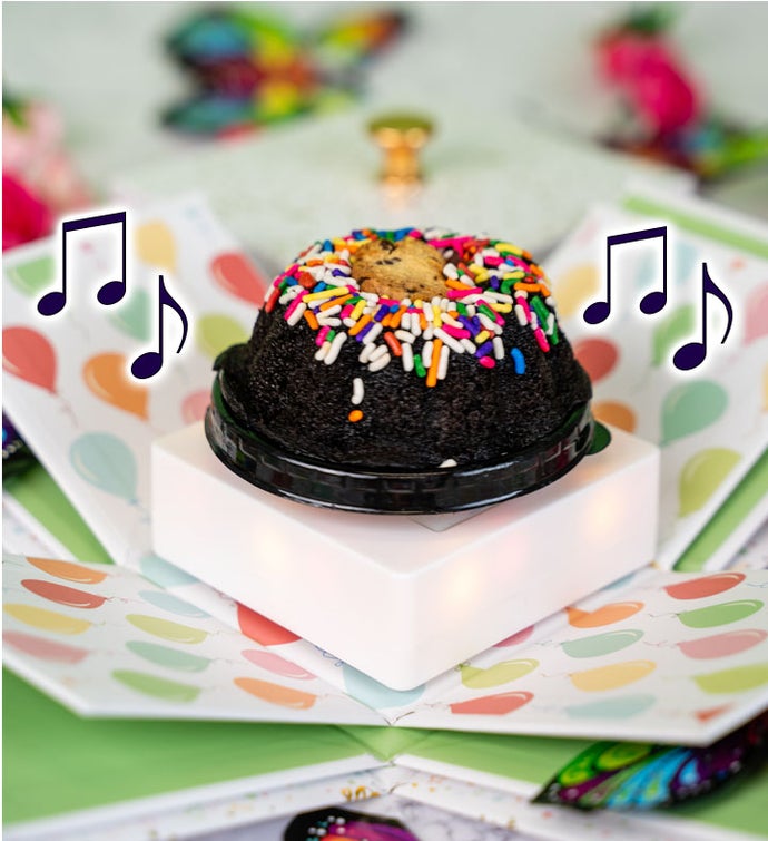 Surprise Explosion Chocolate Chip Cake Gift Box