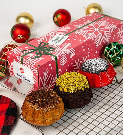 Holiday Lava Cake Trio Sampler