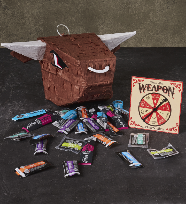 Man Crates Jerky Pinata