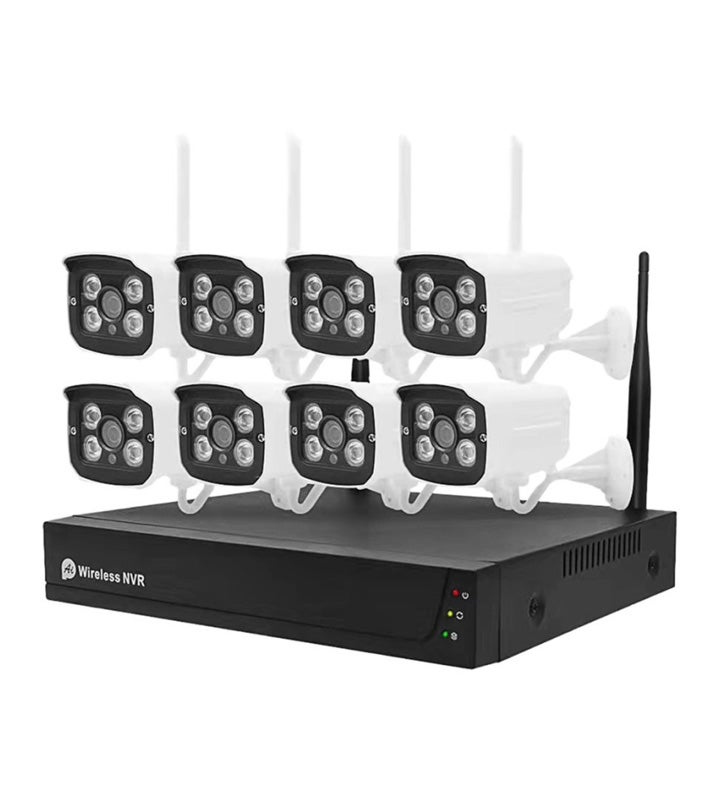 Supersonic Wireless Security Camera System With 1tb Hd And 8 Cameras