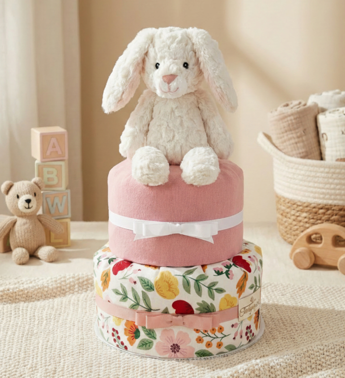 Mini Cheeky Kakes Girl Diaper Cakes