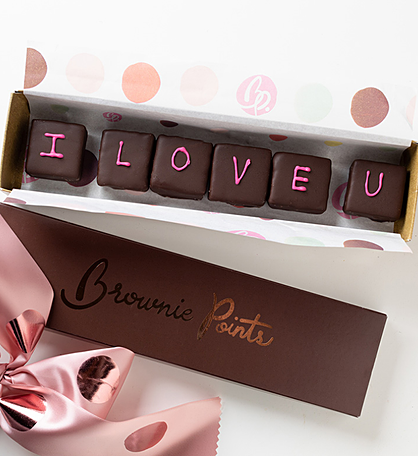 I Love U Brownies 6