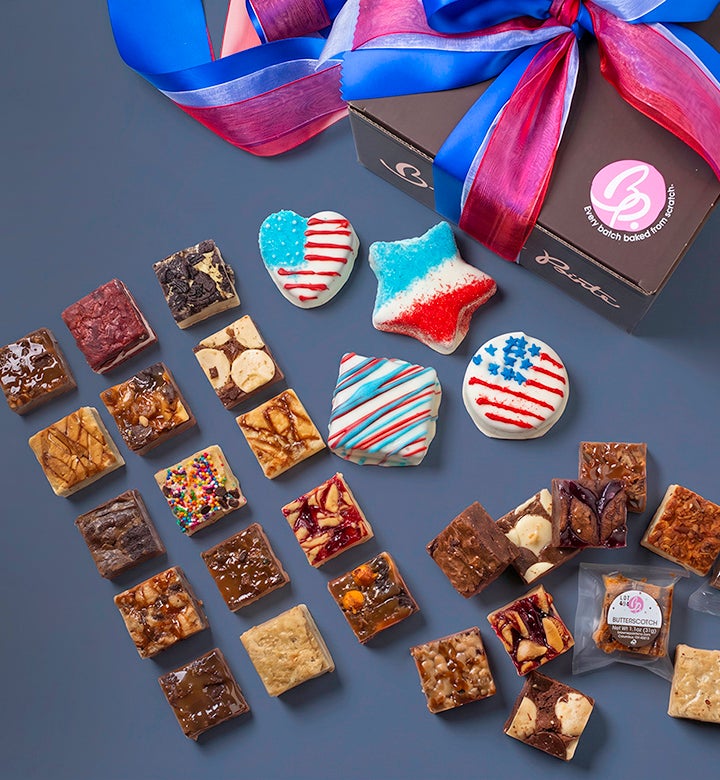 Red, White & Yum Brownies