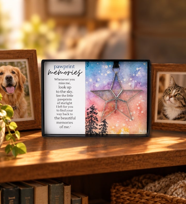 Pawprints Left By You: Pet Memorial Gift For Cat Or Dog Loss