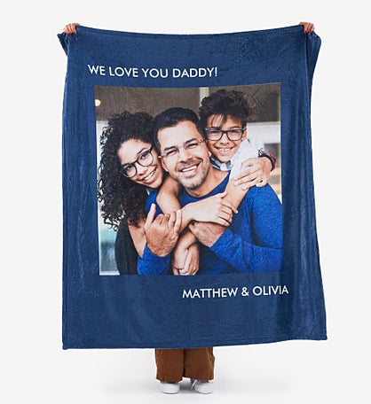 Picture Perfect Personalized Fleece Photo Blankets
