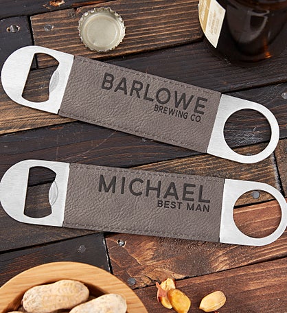 Bold Style Personalized Bottle Opener