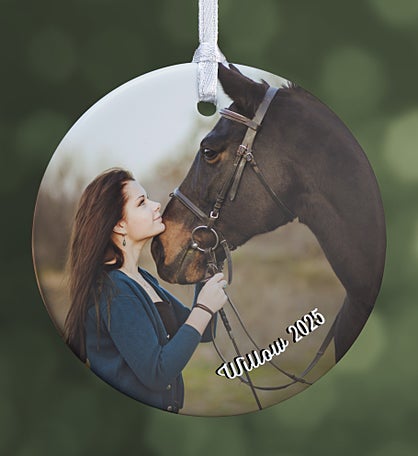 Pet Photo Memories Personalized Ornament