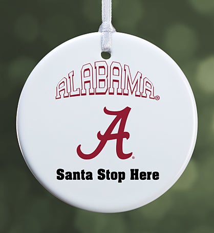 NCAA Alabama Crimson Tide Personalized Ornament