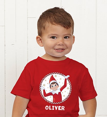 The Elf on the Shelf® Personalized Kids Shirts