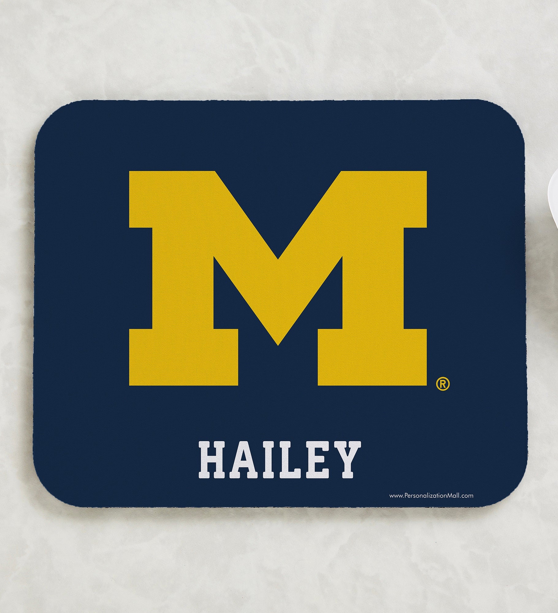 NCAA Michigan Wolverines Personalized Mouse Pad