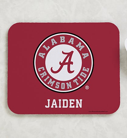 NCAA Alabama Crimson Tide Personalized Mouse Pad