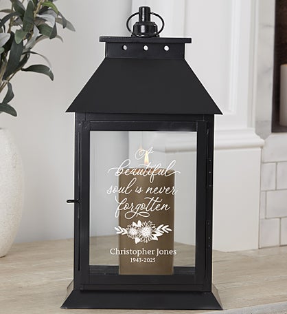 Beautiful Soul Personalized Decorative Candle Lantern