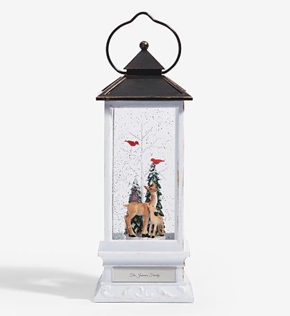 Woodland Personalized Musical LED Shimmer Water Lantern