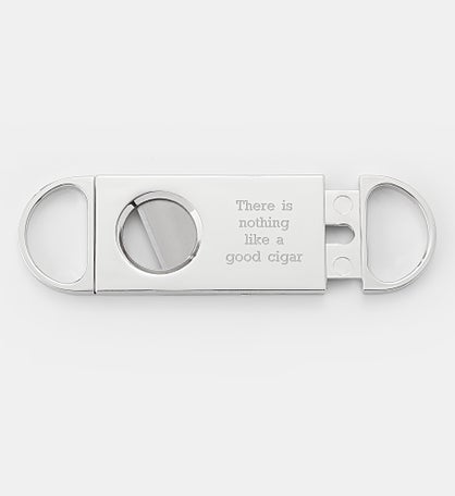 Engraved Cigar Aficionado's Cutter