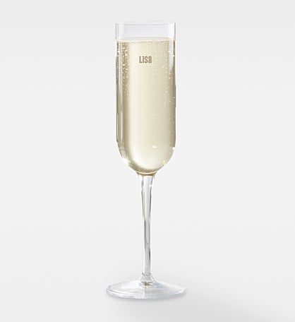 Luigi Bormioli® Engraved Champagne Flute For Professionals