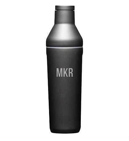 Engraved Corkcicle Monogram 17oz Cocktail Shaker in Ceramic Slate