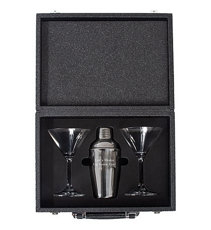 Engraved Rossi Martini Barware Collection