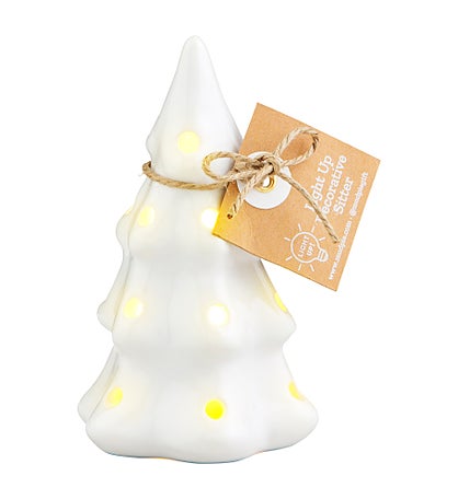 Ceramic Tree Light Up Sitter