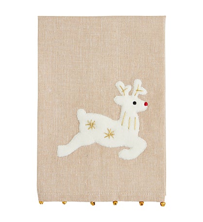 Reindeer Hand Towel