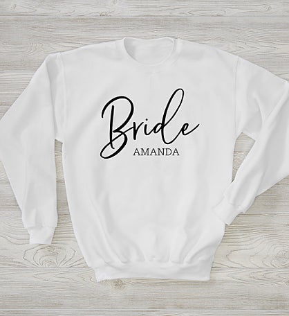 Personalized Bridal Party Sweatshirt by Jessie James Decker