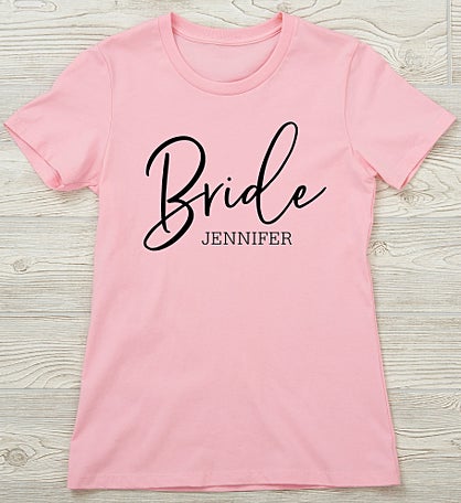 Personalized Bridal Party Fitted Tee by Jessie James Decker