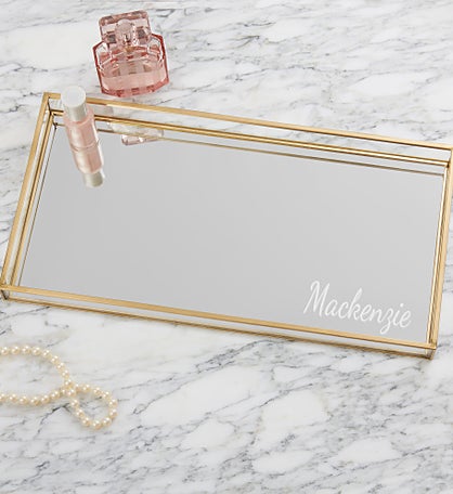 Engraved Name Vanity Tray by Jessie James Decker