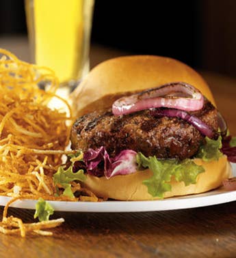 USDA Prime  Choice Steak Burgers - Stock Yards