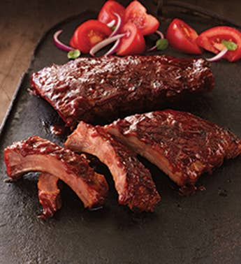 BBQ Pork Ribs - Heat  Serve - Stock Yards
