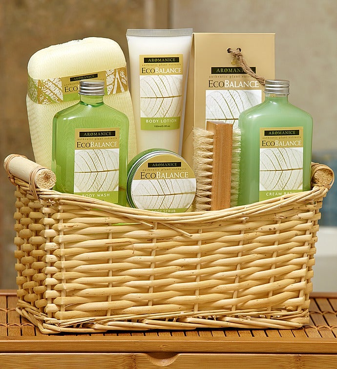 EcoBalance Lemon Eucalyptus Spa Basket