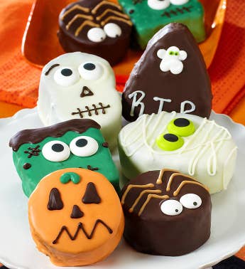 Spooky n Scary Mini Brownie Cakes