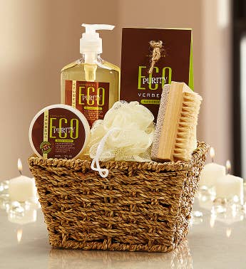 Eco Verbena Botanicals Spa Basket