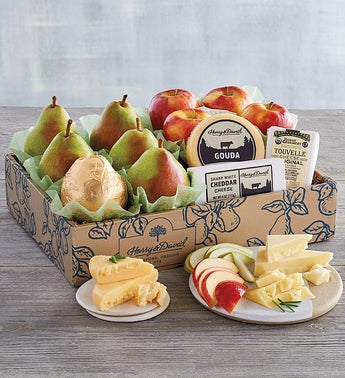 Harry  David Pears Apples  Cheese Gift