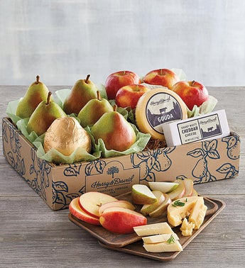 Harry  David Pears Apples  Cheese Gift