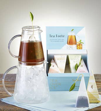 Tea Forte Tea Over Ice Pitcher Gift Set