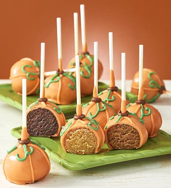 Pumpkin Fall Cake Pops