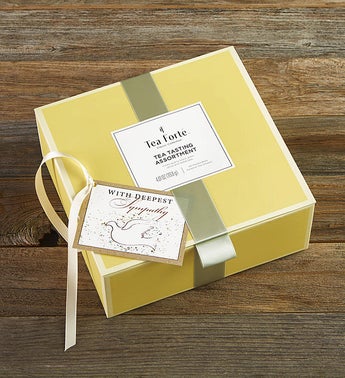 With Caring Concern Tea Forte Tea Collection