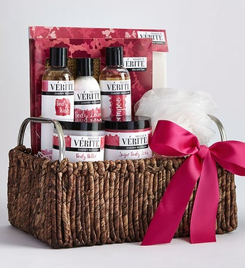 Spa Gift Baskets Pampering Bath And Body Gift Sets 1800flowerscom