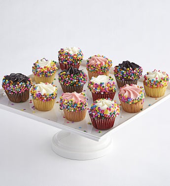 Little Whisk Happy Birthday Mini Cupcakes