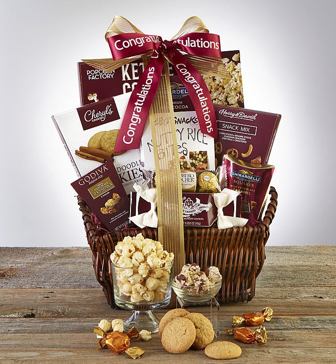 Congratulations! Deluxe Balsam Gift Basket