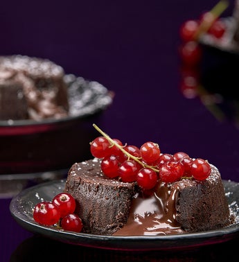Bake Me A Wish Chocolate Truffle Lava Cakes