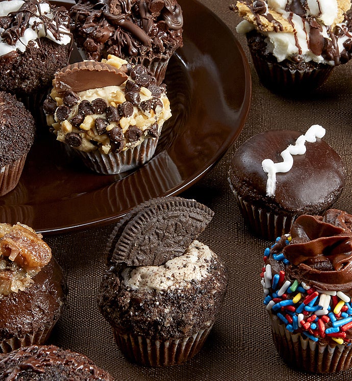 Little Whisk Chocolate Lover's Mini Cupcakes