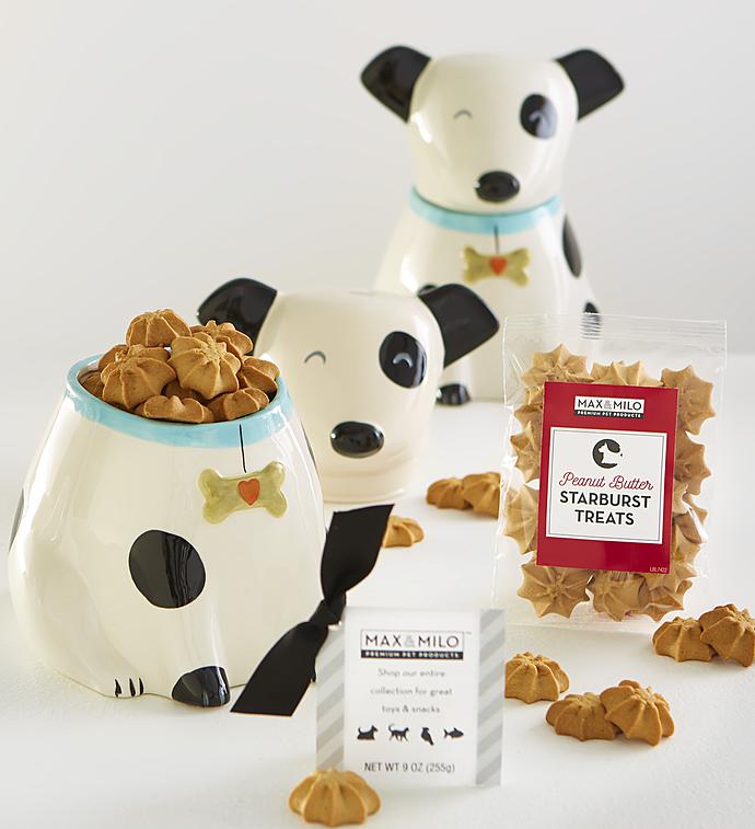 Max & Milo™ Pooch's Treat Time Jar & Treats Gift
