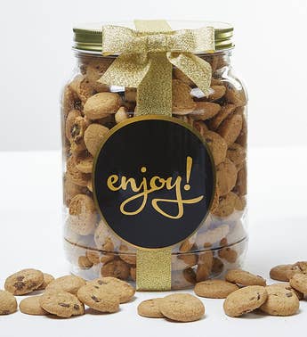 Enjoy Chocolate Chip Cookie Jar