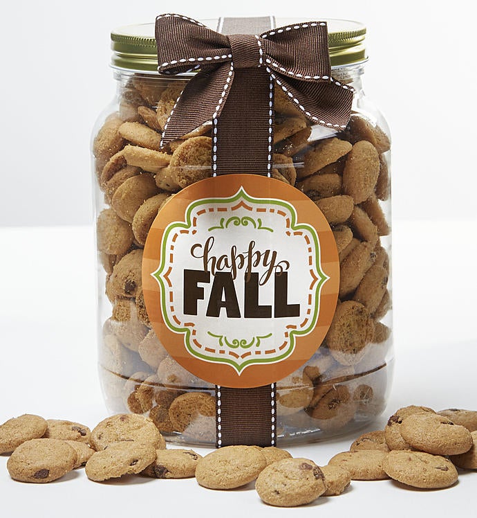 Happy Fall! Chocolate Chip Cookie Jar