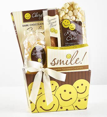 All Smiles Sweets  Treats Gift Basket